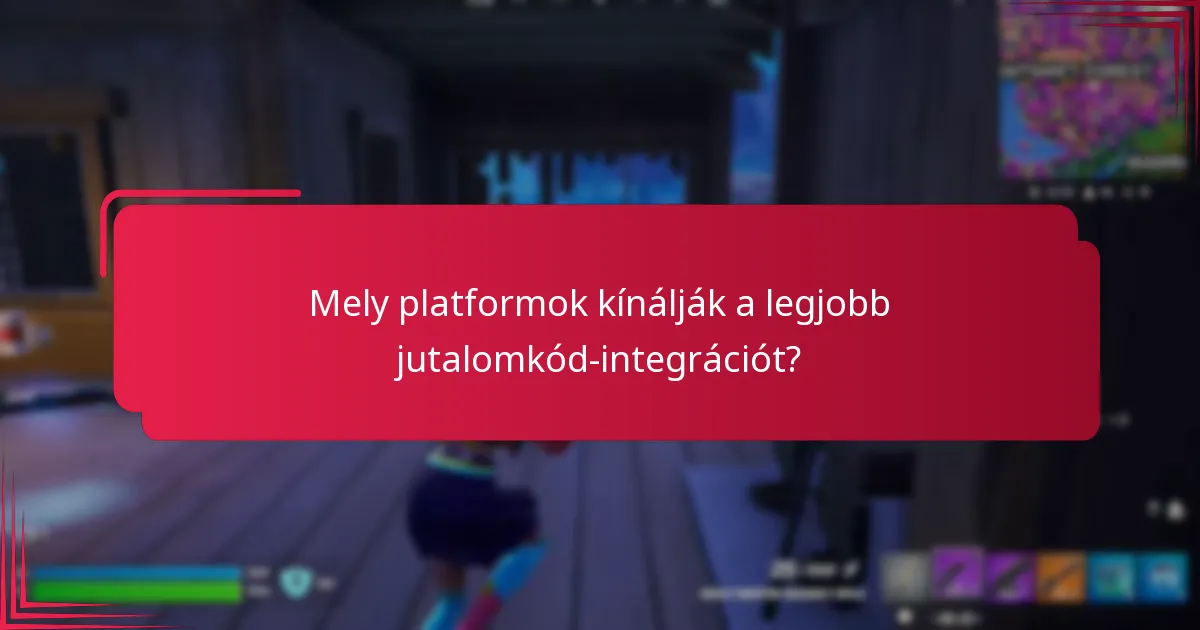 Hogyan állítsam be a jutalomkód-integrációt?